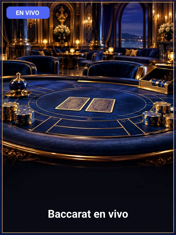 Baccarat en vivo en Royalzino