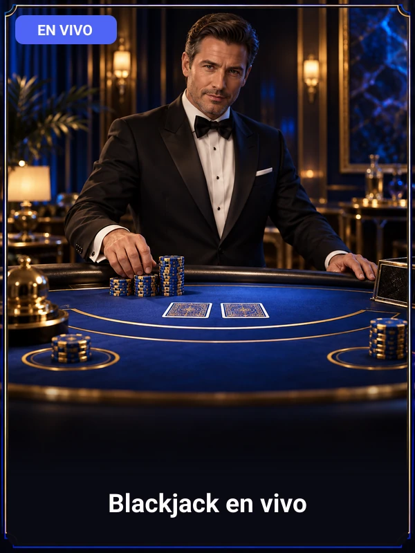 Blackjack en vivo en Royalzino